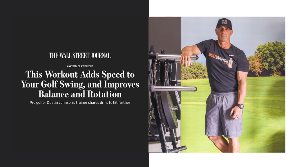 Insight into Dustin Johnson Speed Training SuperSpeed Golf UK