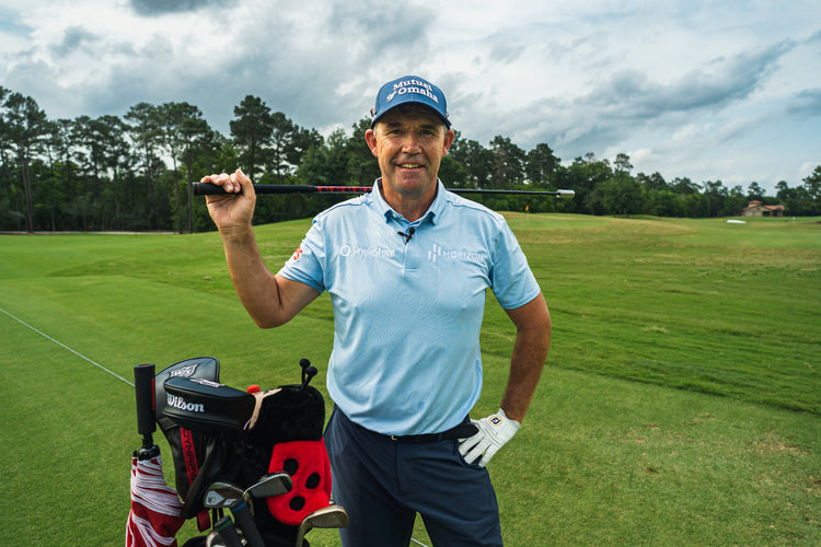 Padraig Harrington trains with SuperSpeed Golf