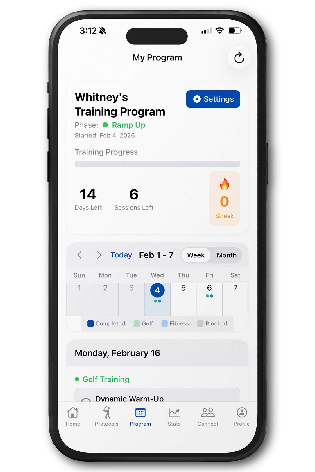 App screenshot