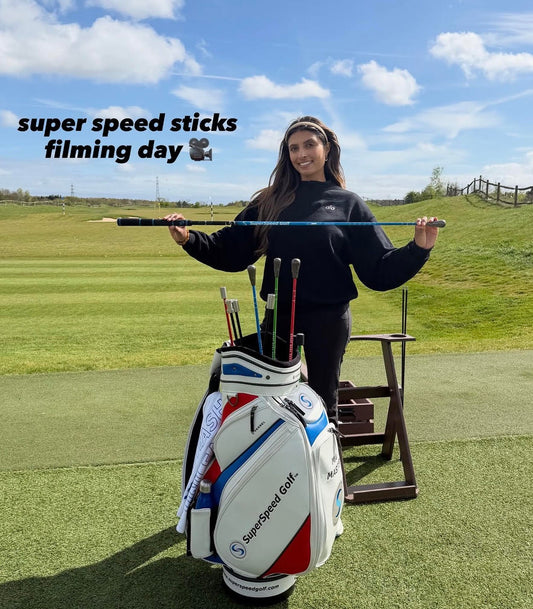 Matt Masters PGA takes Alysia Patel Shah through SuperSpeed Golf Level 1 Training Protocol