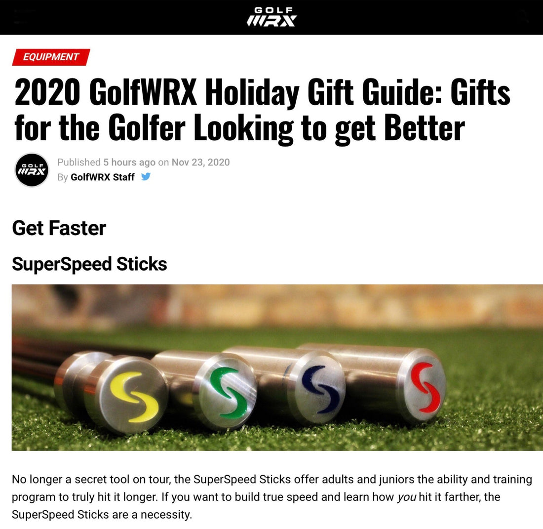 GolfWRX: SuperSpeed Nabs Top Gift in 2020 Guide