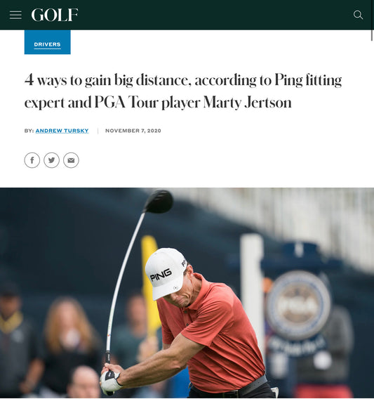 GOLF: 4 Ways To Gain Distance