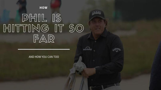 How is Phil Mickleson hitting it so far?