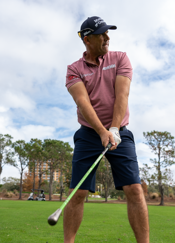 Padraig Harrington trains with SuperSpeed Golf