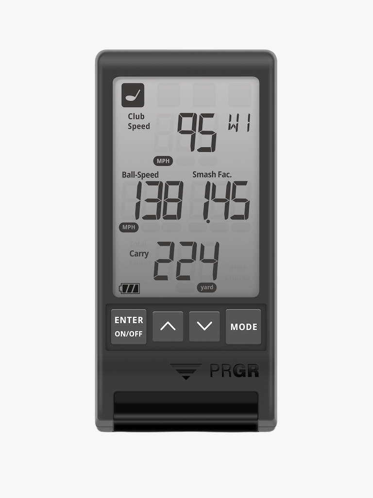 PRGR Portable Golf Launch Monitor - Black PRGR Portable Golf Launch Monitor - Black