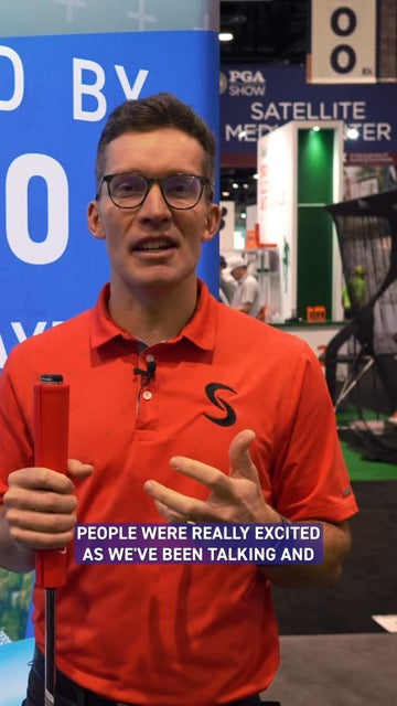 The SuperSpeed Squeeze trains grip strength for more club head speed